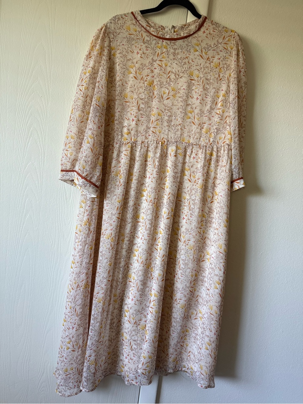 Piper & Scoot Floral Modest Midi Dress - XXL NWT